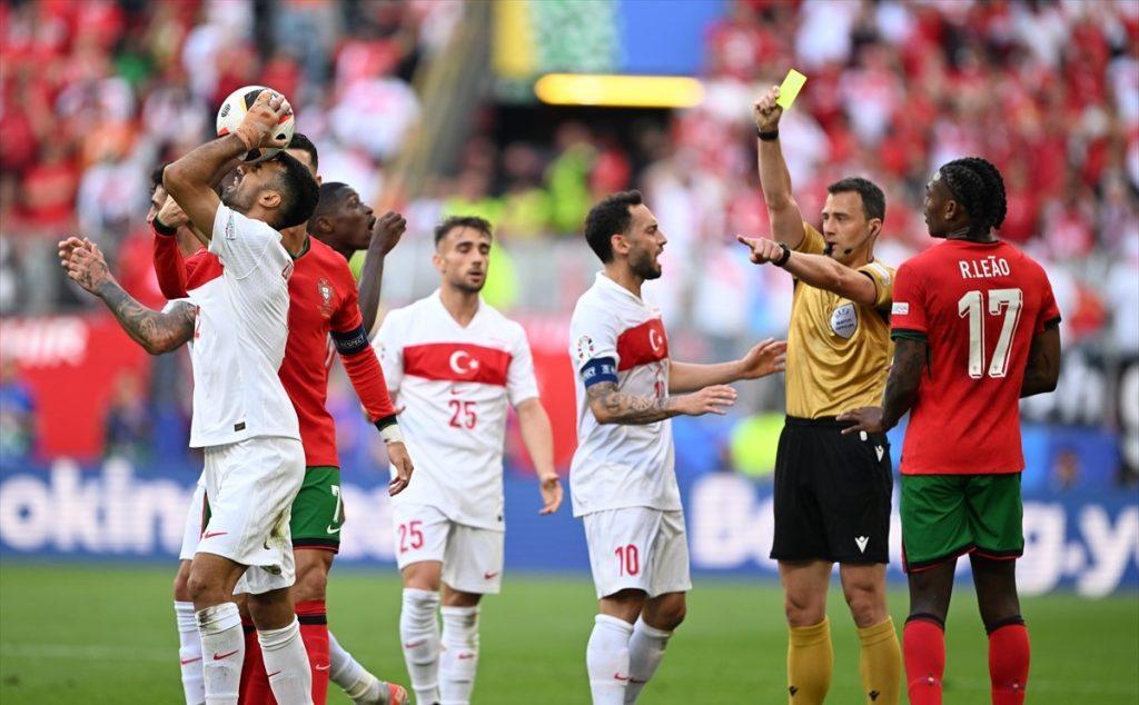 Detalj s utakmice Portugal -Turska / Foto: Anadolu