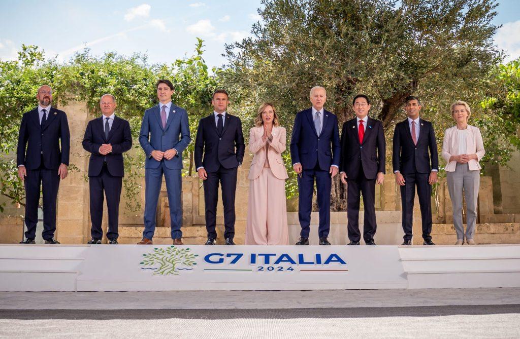 G7 uključuje čelnike vodećih industrijskih nacija: Italije, Njemačke, Francuske, Velike Britanije, Japana, Kanade i SAD-a / Foto: Michael Kappeler/dpa.