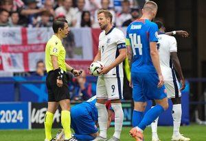 Detalj s utakmice Engleska - Slovačka / Foto: Anadolu