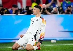 Kai Havertz slavi pogodak za Njemačku / Foto: Anadolu