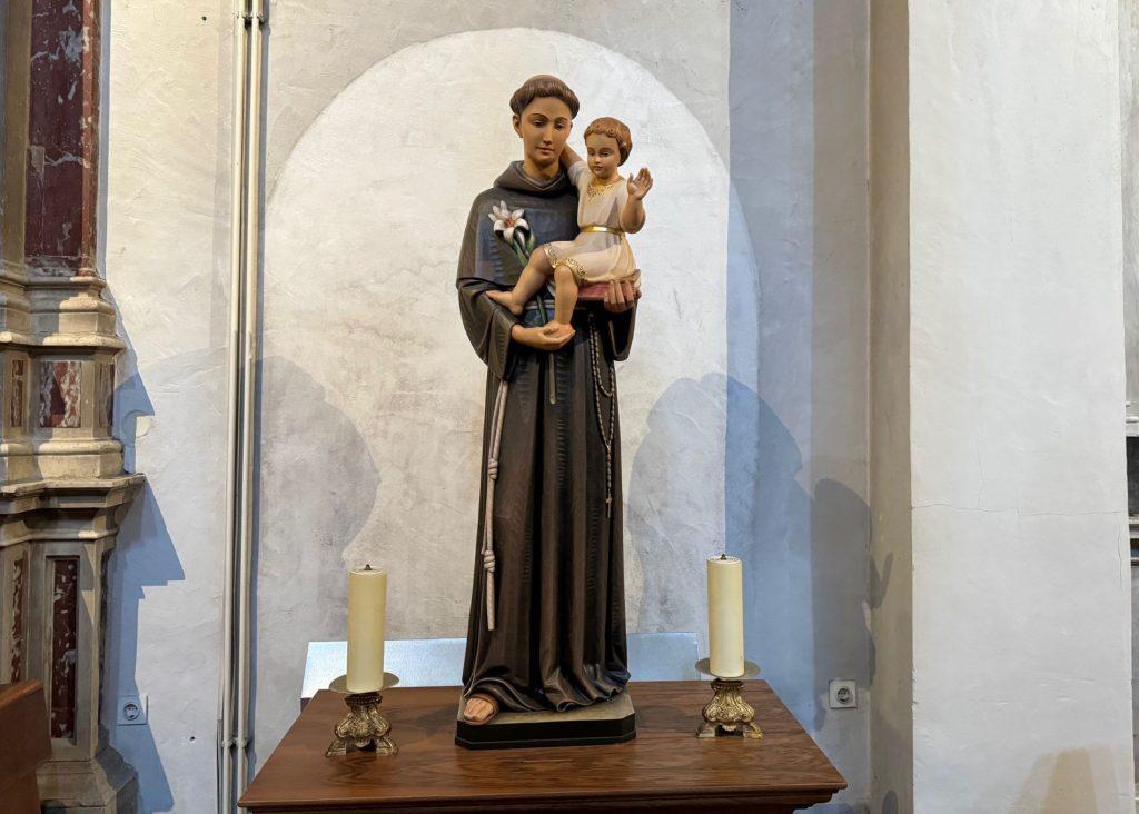 Kip sv. Ante u crkvi sv. Stošije u Zadru / Foto: Fenix (D.P.)