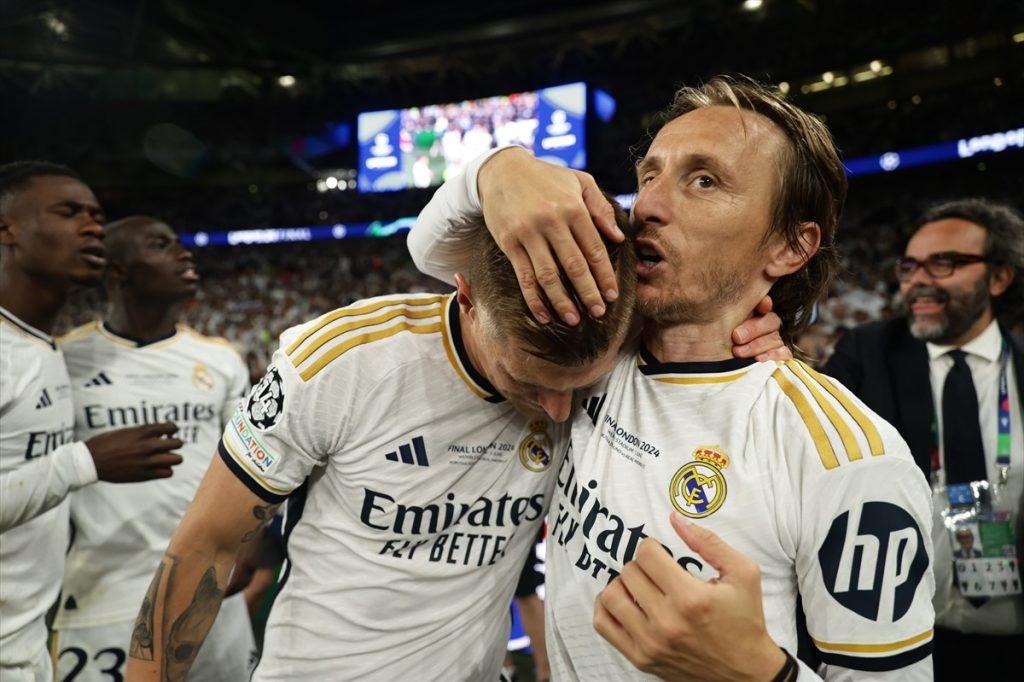 Toni Kroos i Luka Modrić / Foto: Anadolu