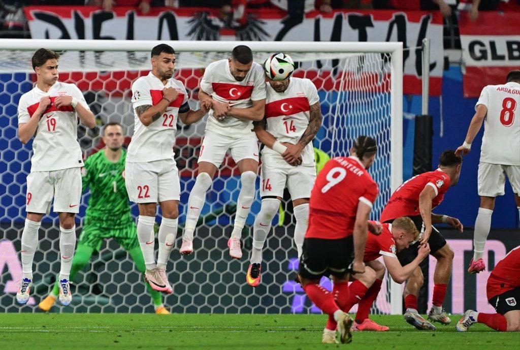 Detalj s utakmice Austrije i Turske / Foto: Anadolu