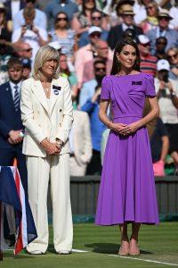 Britanska princeza Kate Middleton uručila pehar pobjedniku Wimbledona Carlosu Alcarazu / Foto: Anadolu