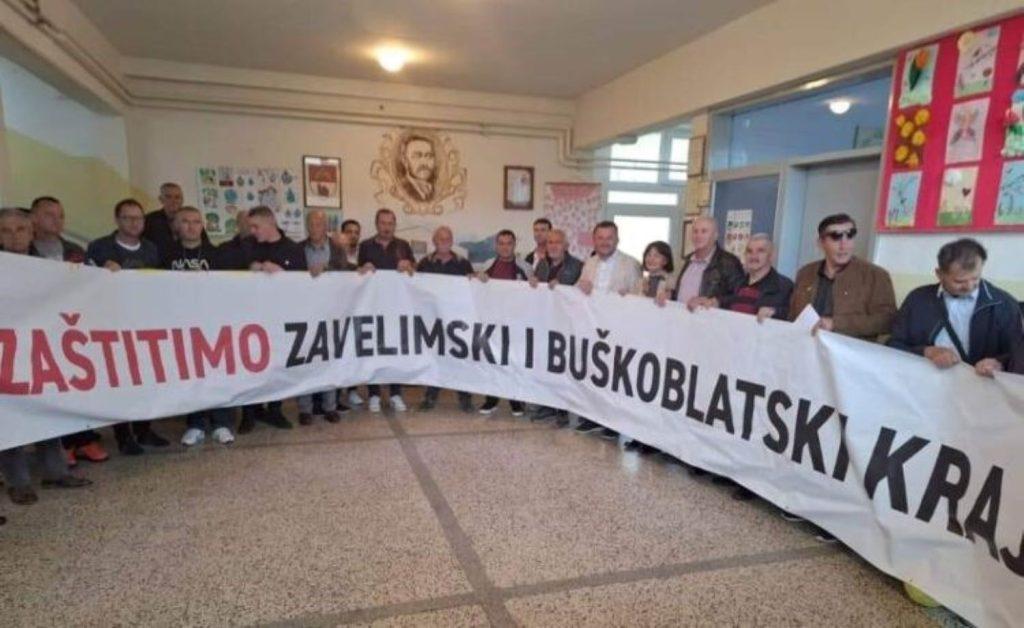 Peticiju za zaustavljanje devastacije Buškoblatskog i Zavelimskog kraja je potpisalo 1.038 mještana / Foto: Fenix (ZDZ)