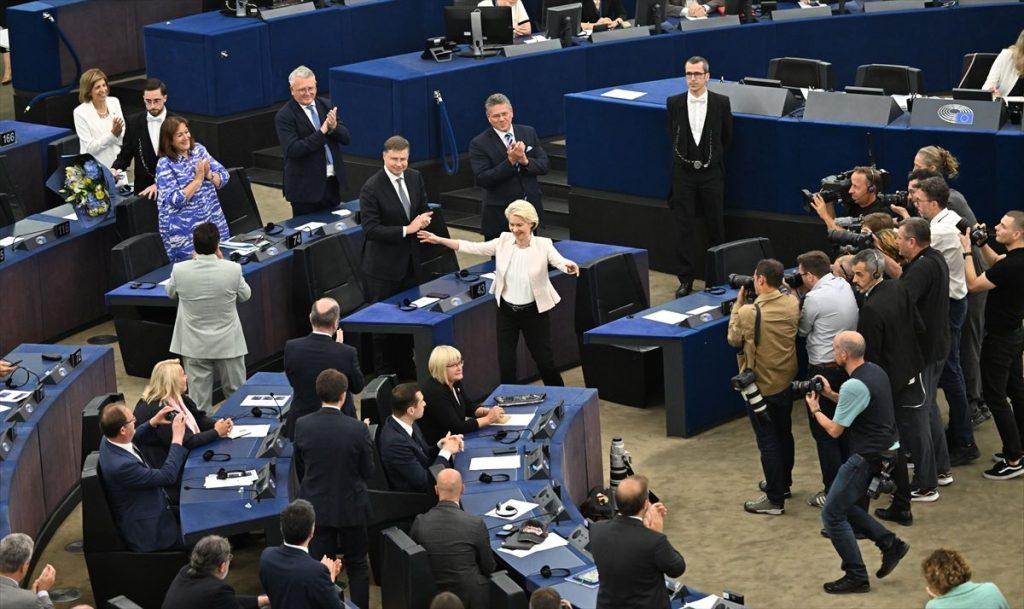 Ursula von der Leyen dobila potporu Europskog parlamenta za još jedan mandat na čelu Europske komisije / Foto: Anadolu