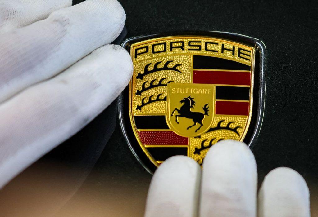 Znak Porschea / Foto: Jan Woitas/dpa