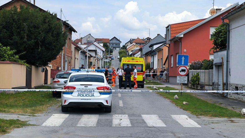 Mjesto zločina u Daruvaru / Foto: Hina