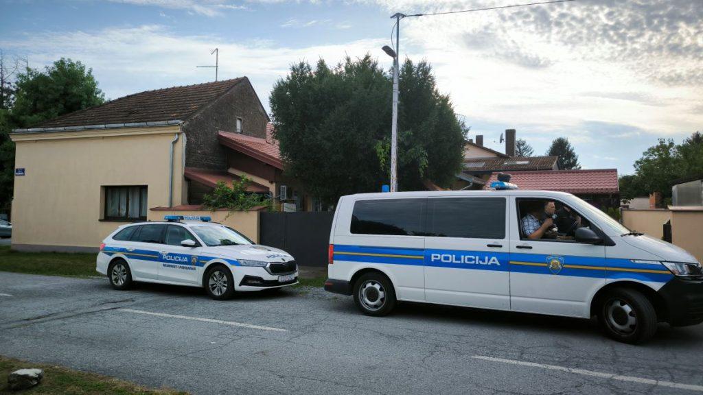 Očevid nakon ubojstva u domu za starije i nemoćne osobe u Daruvaru/ Foto: Hina