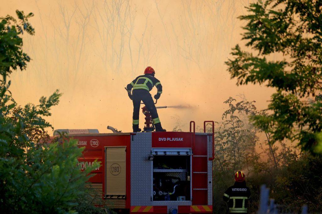 Požar kod Smokovića/ Foto: Hina