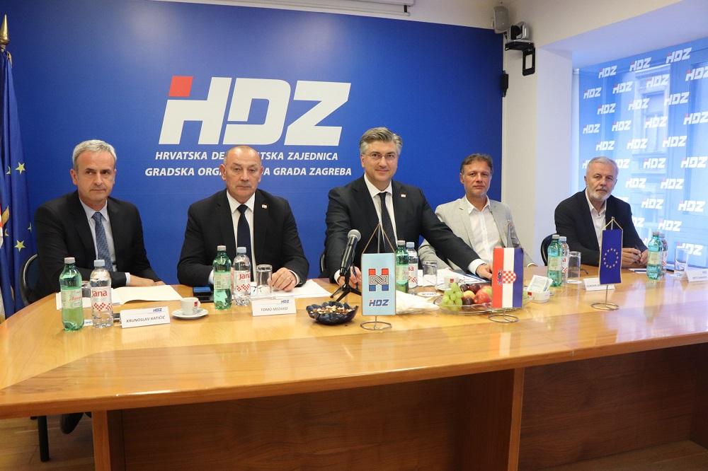 Predsjedništvo HDZ-a / Foto: Hina
