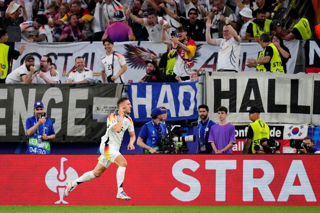 Detalj s utakmice Njemačka - Danska (ILUSTRACIJA)/ Foto: Anadolu