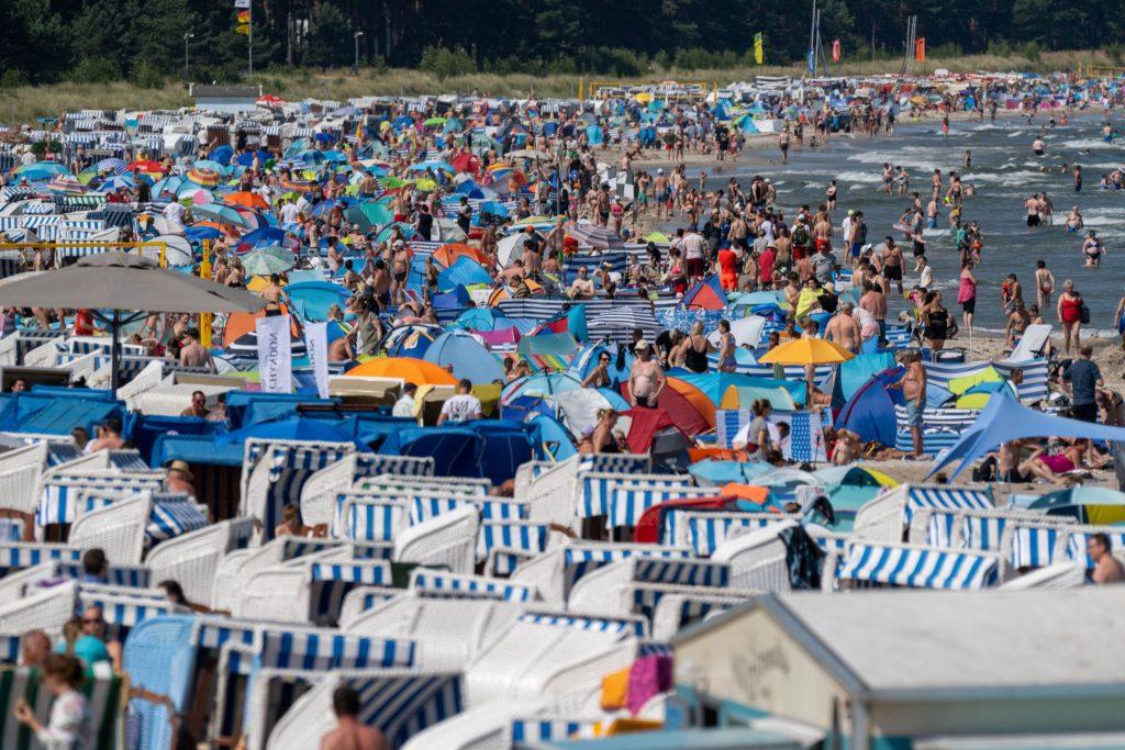 Plaža u NJemačkoj (ILUSTRAVIJA) Foto: Stefan Sauer/dpa