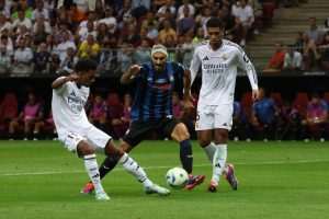 Detalj s utakmice Real - Atalanta / Foto: Anadolu