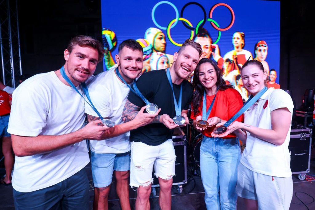 Doček splitskih olimpijaca na Rivi / Foto: Hina