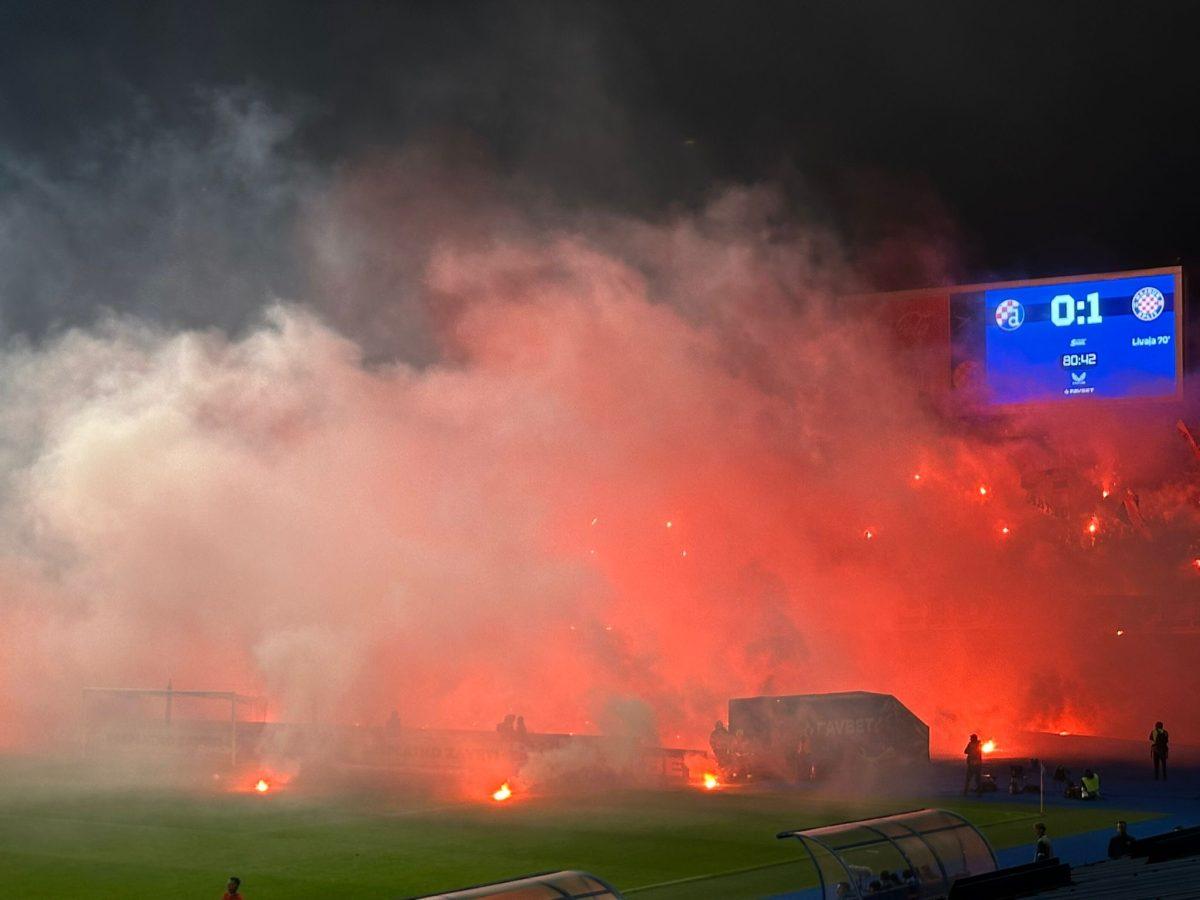 Bakljada Torcide na Maksimiru / Foto: Fenix (I. Bulić)