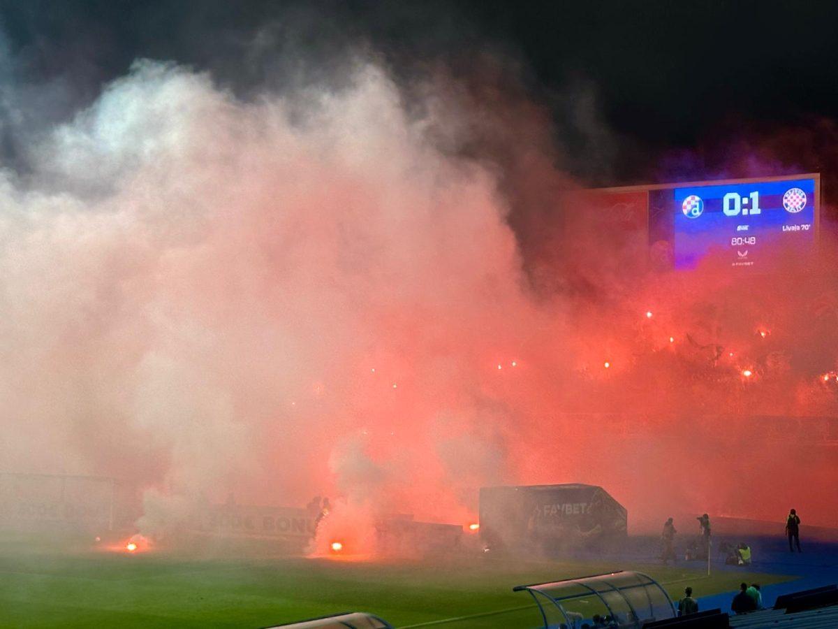 Bakljada Torcide na Maksimiru / Foto: Fenix (I. Bulić)