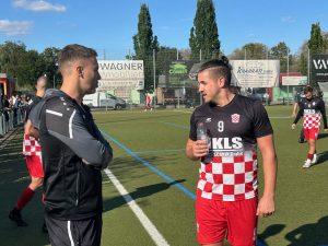 Trener Karlo Luketić i Ivan Propadalo / Foto: Fenix (SIM)