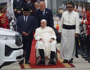 Papa Franjo doputovao u Jakartu / Foto: Anadolu