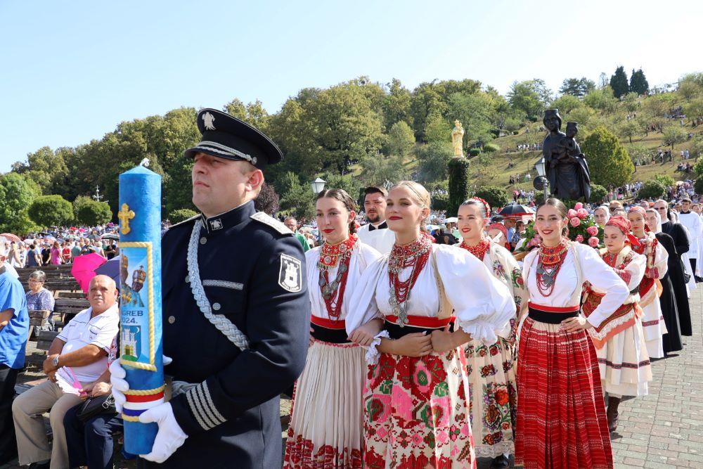 301. zavjetno hodočašće vjernika grada Zagreba u Mariju Bistricu / Foto: Hina