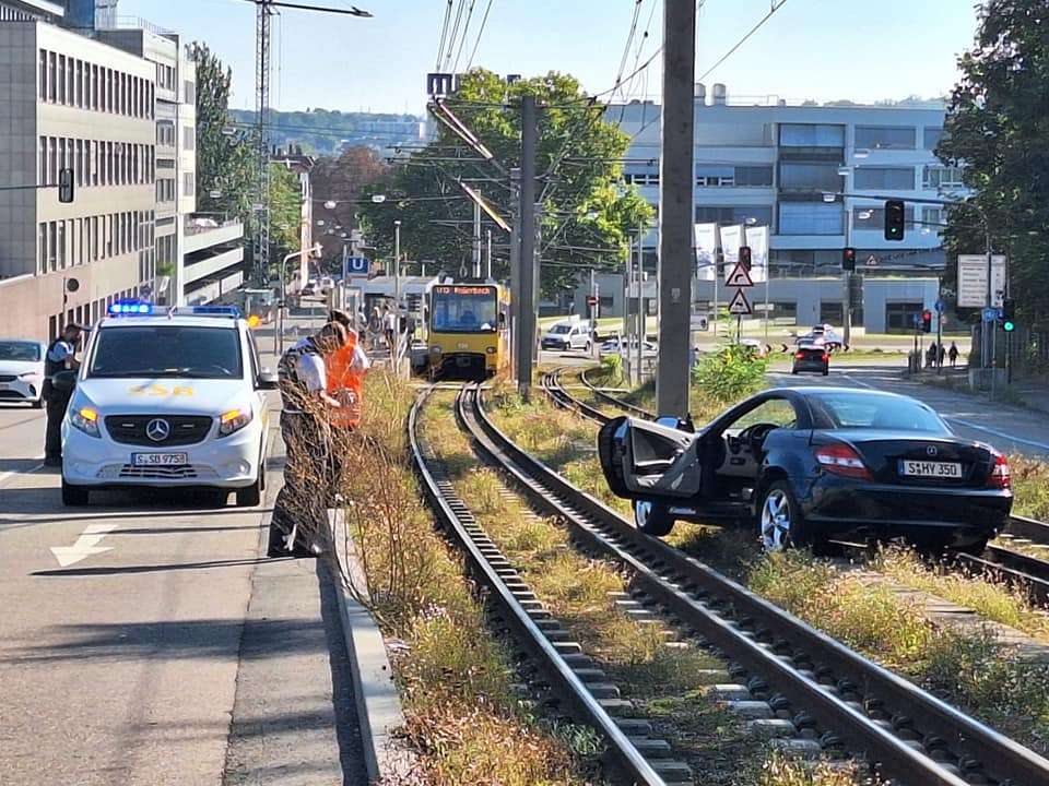 Vozilo na tračnicama u Stuttgartu / Foto: Fenix (Željko Cindrić)