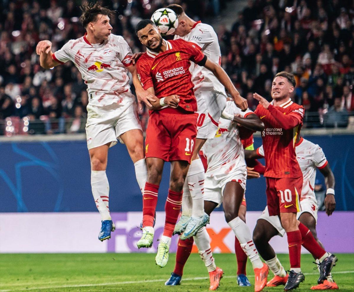 Detalj s utakmice RB Leipzig - Liverpool / Foto: Anadolu