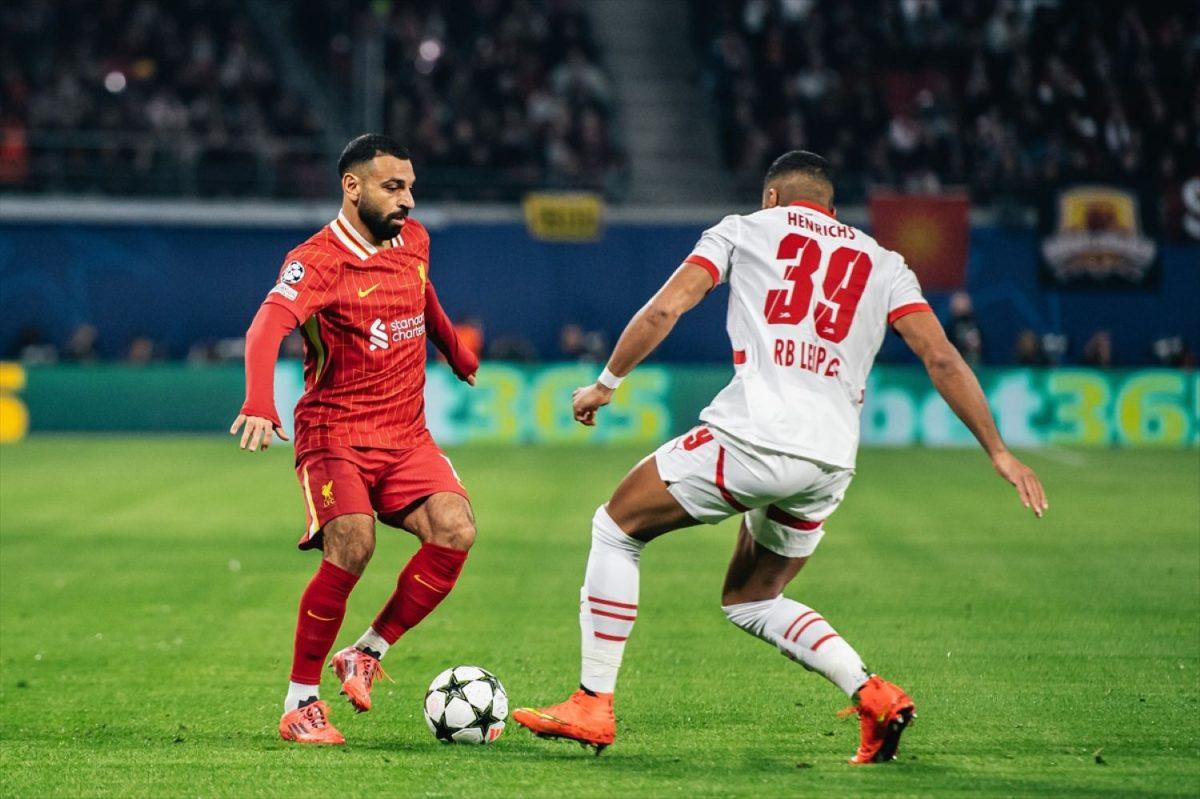 Detalj s utakmice RB Leipzig - Liverpool / Foto: Anadolu