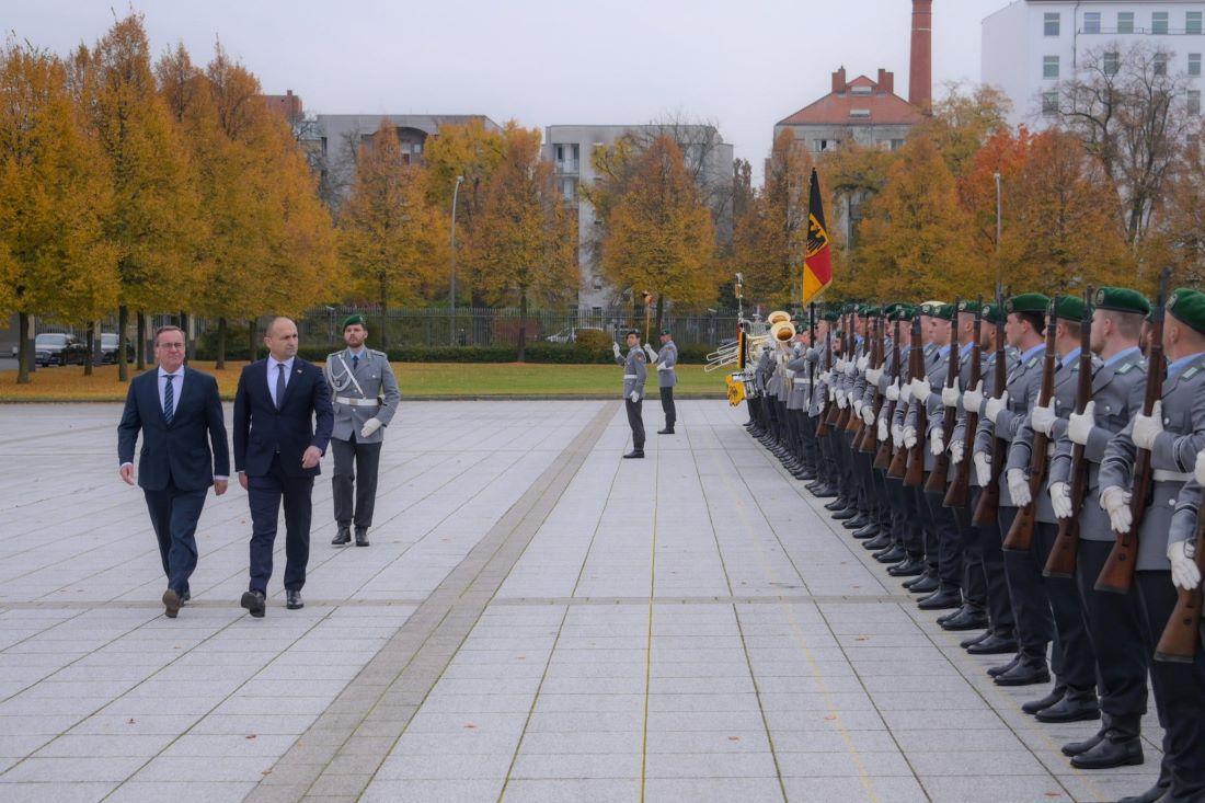 Ministri obrane Boris Pistorius i Ivan Anušić/ Foto: Veleposlanstvo RH u Berlinu