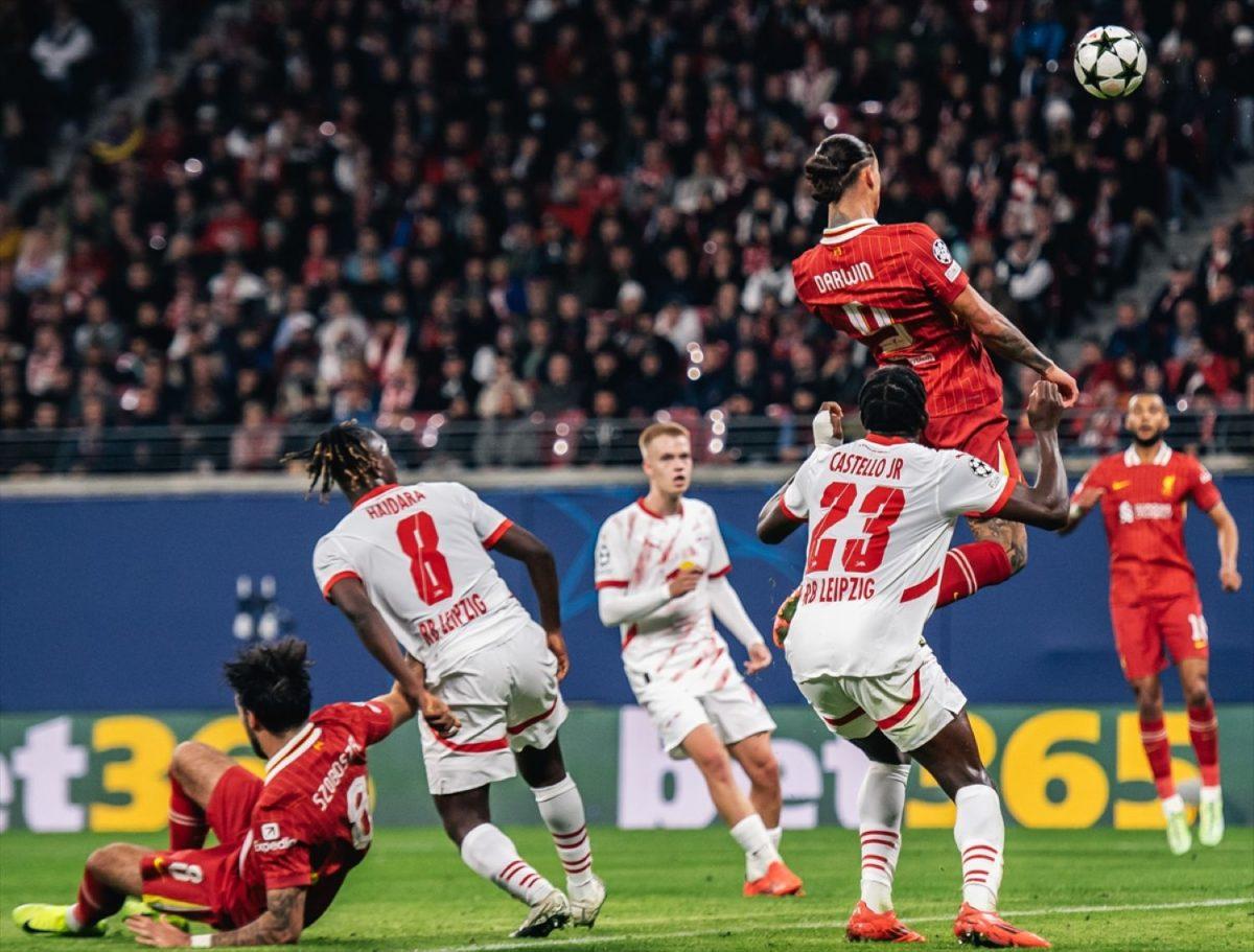 Detalj s utakmice RB Leipzig - Liverpool / Foto: Anadolu