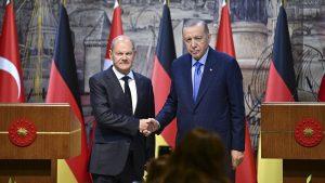 Olaf Scholz i Recep Tayyip Erdogan / Foto: Anadolu