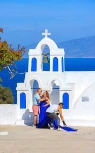 Santorini je omiljena destinacija za zaljubljene / Foto: Anadolu