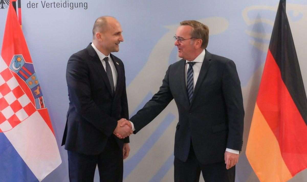Ivan Anušić i Boris Pistorius / Foto: Veleposlanstvo RH u Berlinu