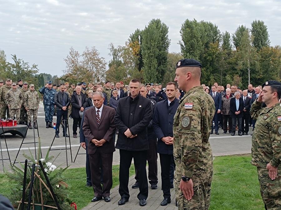 Obilježavanje 33. godišnjce pogibije Blage Zadre i Alfreda Hilla / Foto: Hina