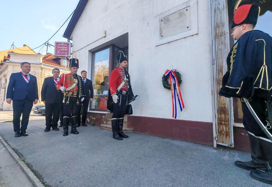 Obilježena stogodišnjica postavljanja spomen-ploča bjelovarskim preporoditeljima / Foto: Hina