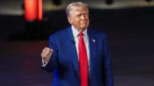 Donald Trump u izbornoj noći / Foto: Anadolu
