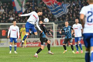 Detalj s utakmice Varaždin - Hajduk / Foto: Hina