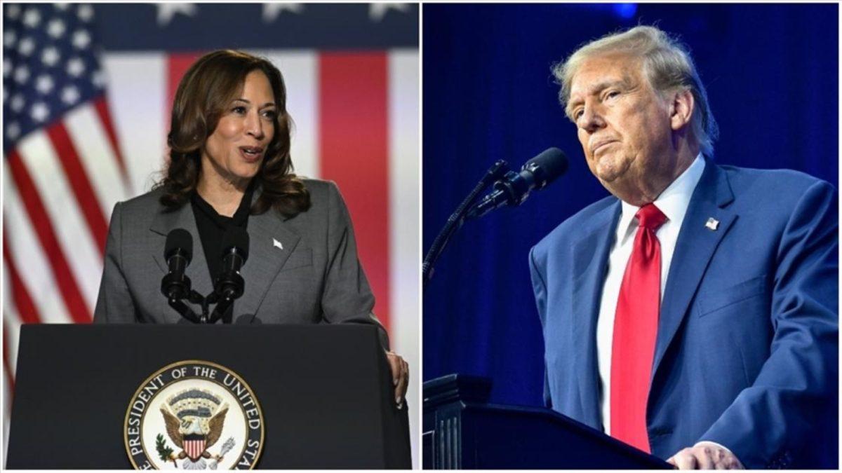 Kamala Harris i Donald Trump / Foto: Anadolu