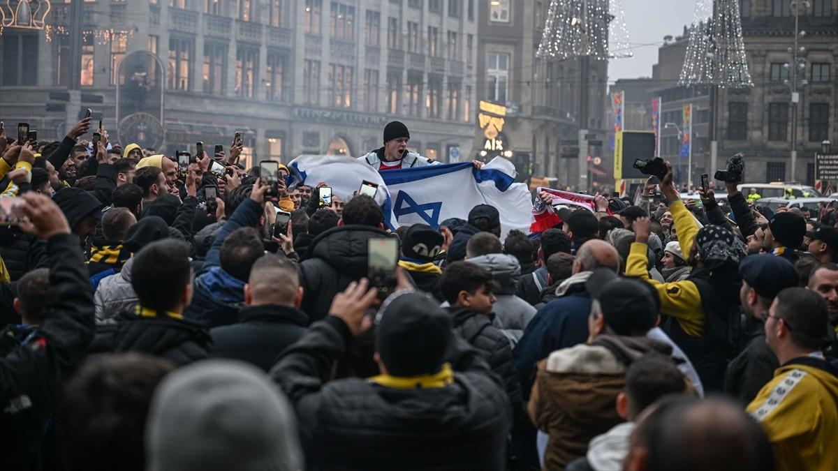 Navijački neredi u Amsterdamu / Foto: Anadolu