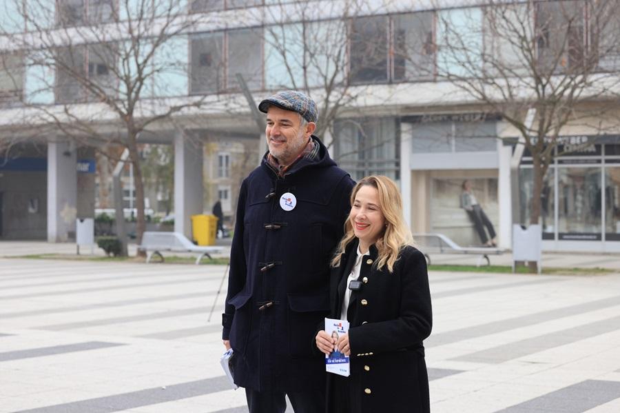 Na fotografiji Marija Selak Raspudić sa suprugom / Foto: Hina