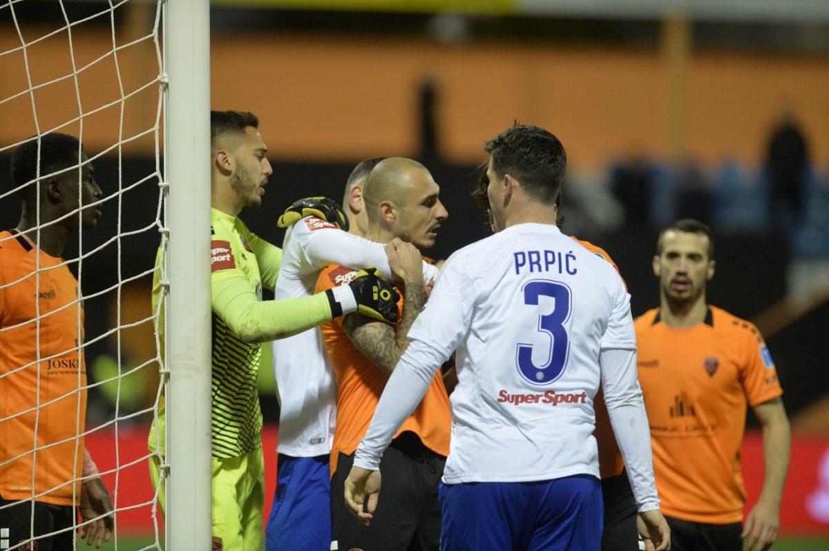 Detalj s utakmice Šibenik - Hajduk / Foto: Hina