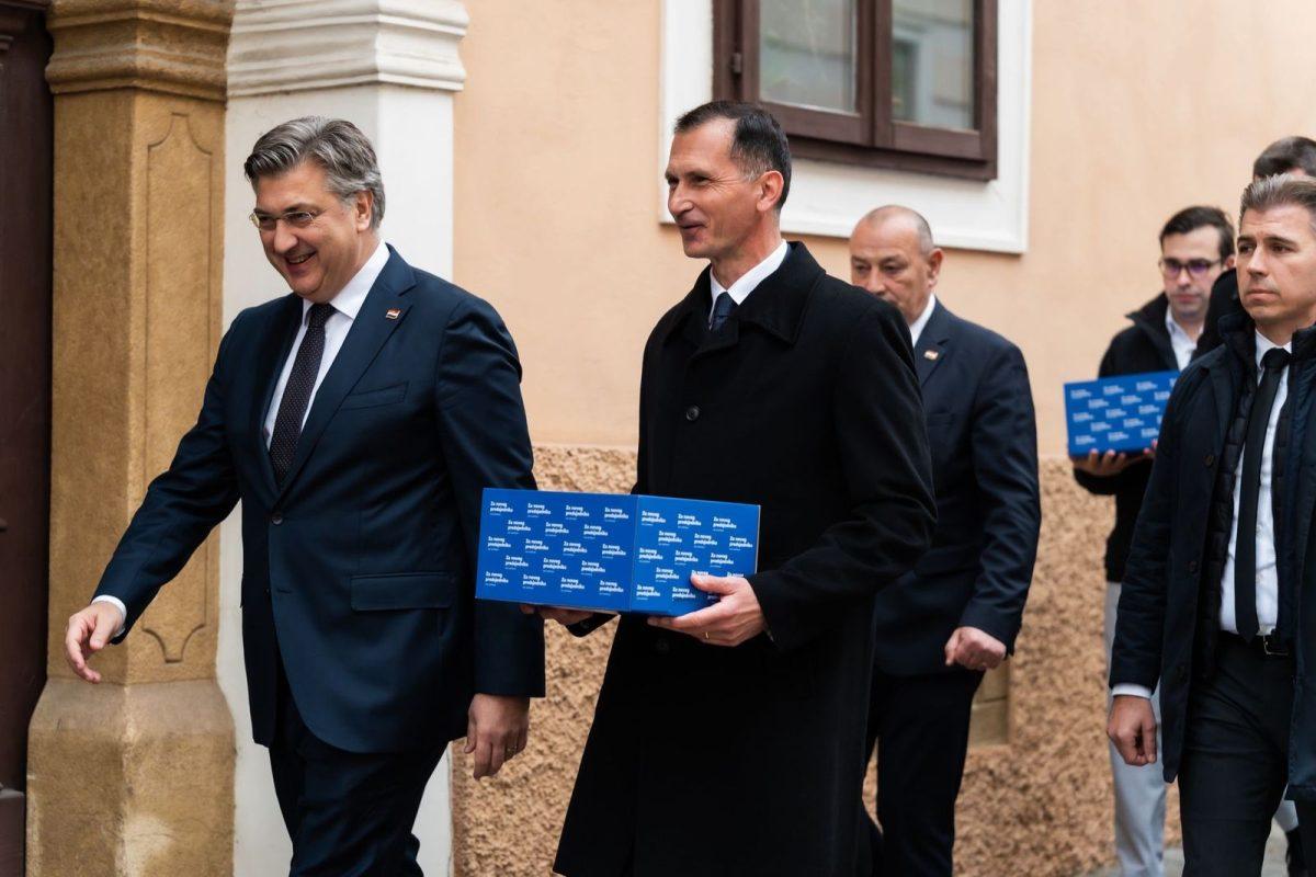 Na fotografiji Dragan Primorac i Andrej Plenković / Foto Fenix PR