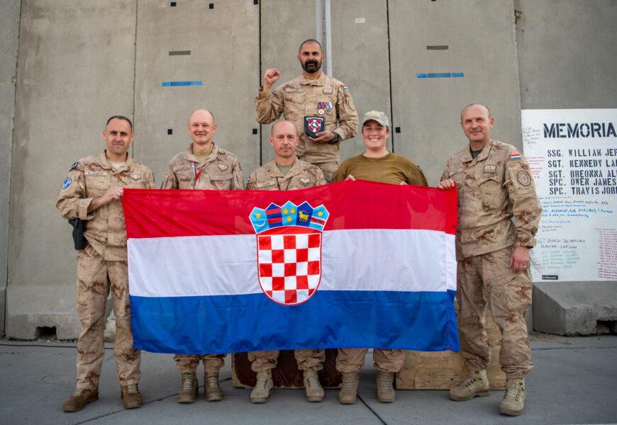 Pripadnik Hrvatske vojske bojnik Nikola Vlašić trijumfirao na DANCON Marchu | Foto: OSRH