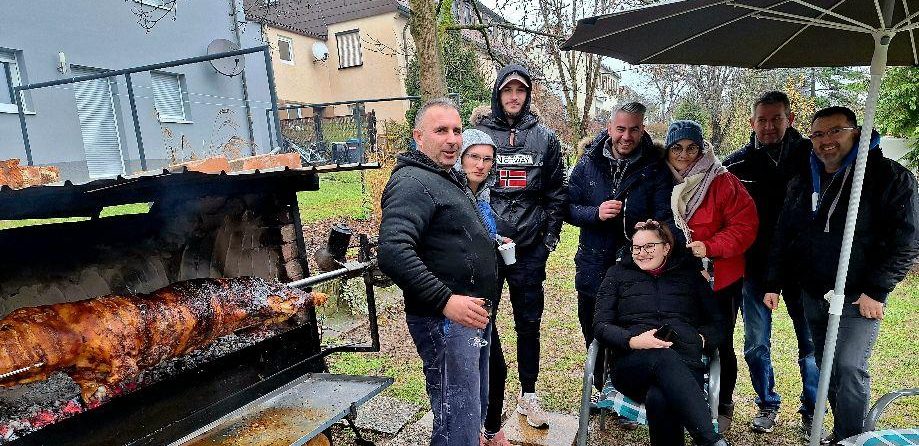 Mario i Ivana Oršulić i njihovi prijatelji / Foto: Fenix (Ž.Cindrić)