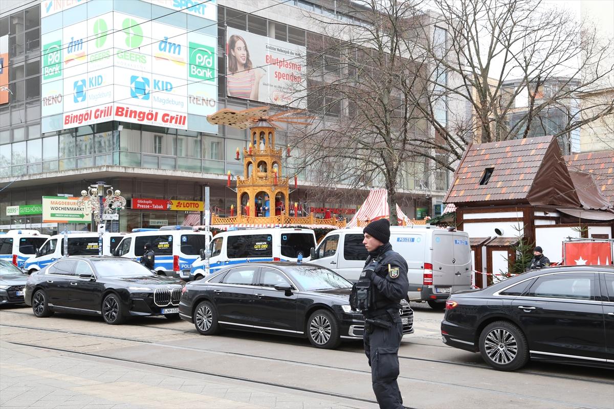 Policija na mjestu napada na Božićnom sajmu u Magdeburgu / Foto: Anadolu