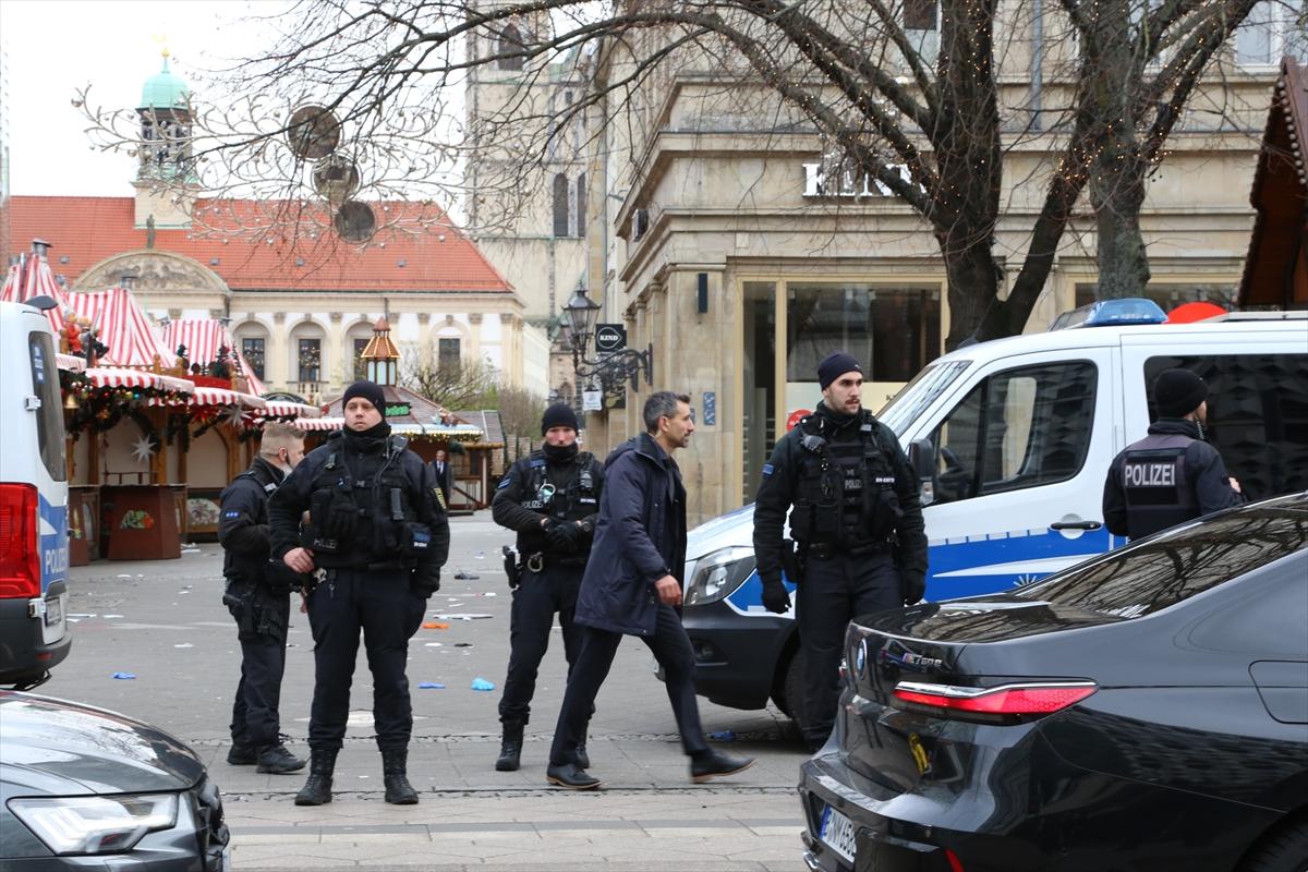 Policija na mjestu napada na Božićnom sajmu u Magdeburgu / Foto: Anadolu