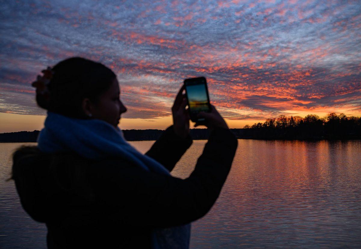 Selfie/ Foto: Patrick Pleul/dpa