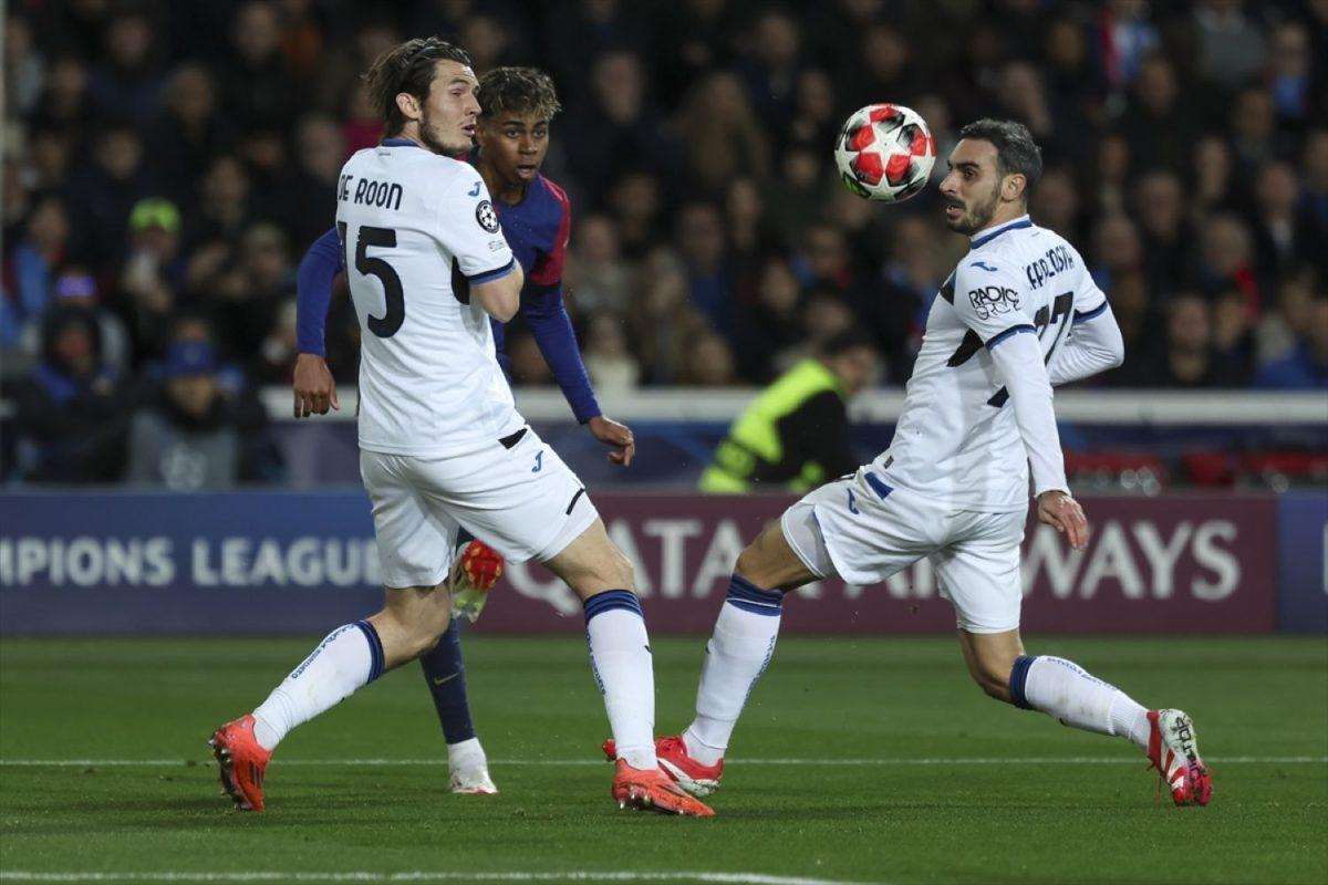 Detalj s utakmice Barcelona - Atalanta / Foto: Anadolu
