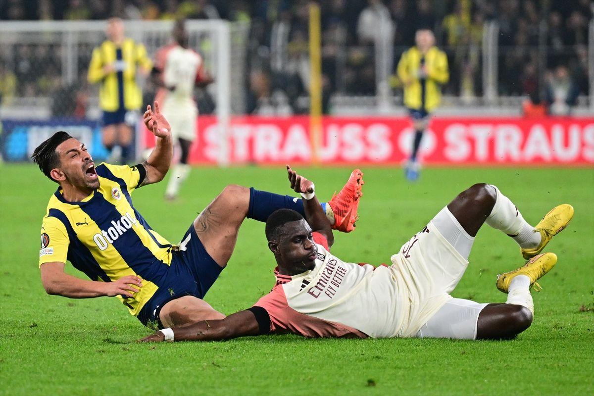 Detalj s utakmice Fenerbahcea i Olympique Lyona / Foto. Anadolu