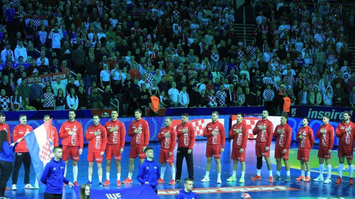 Hrvatska rukometna reprezentacija na SP u Zagrebu / Foto: Hina