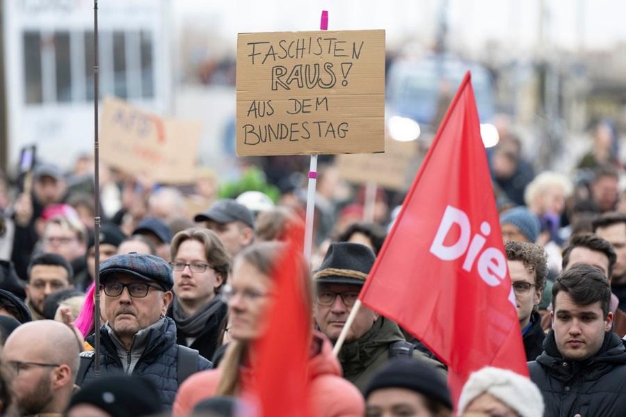 Prosvjed / Foto: Sebastian Kahnert/dpa